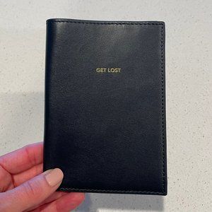 India Hicks Lucky Life Passport Cover printed with "Get Lost"